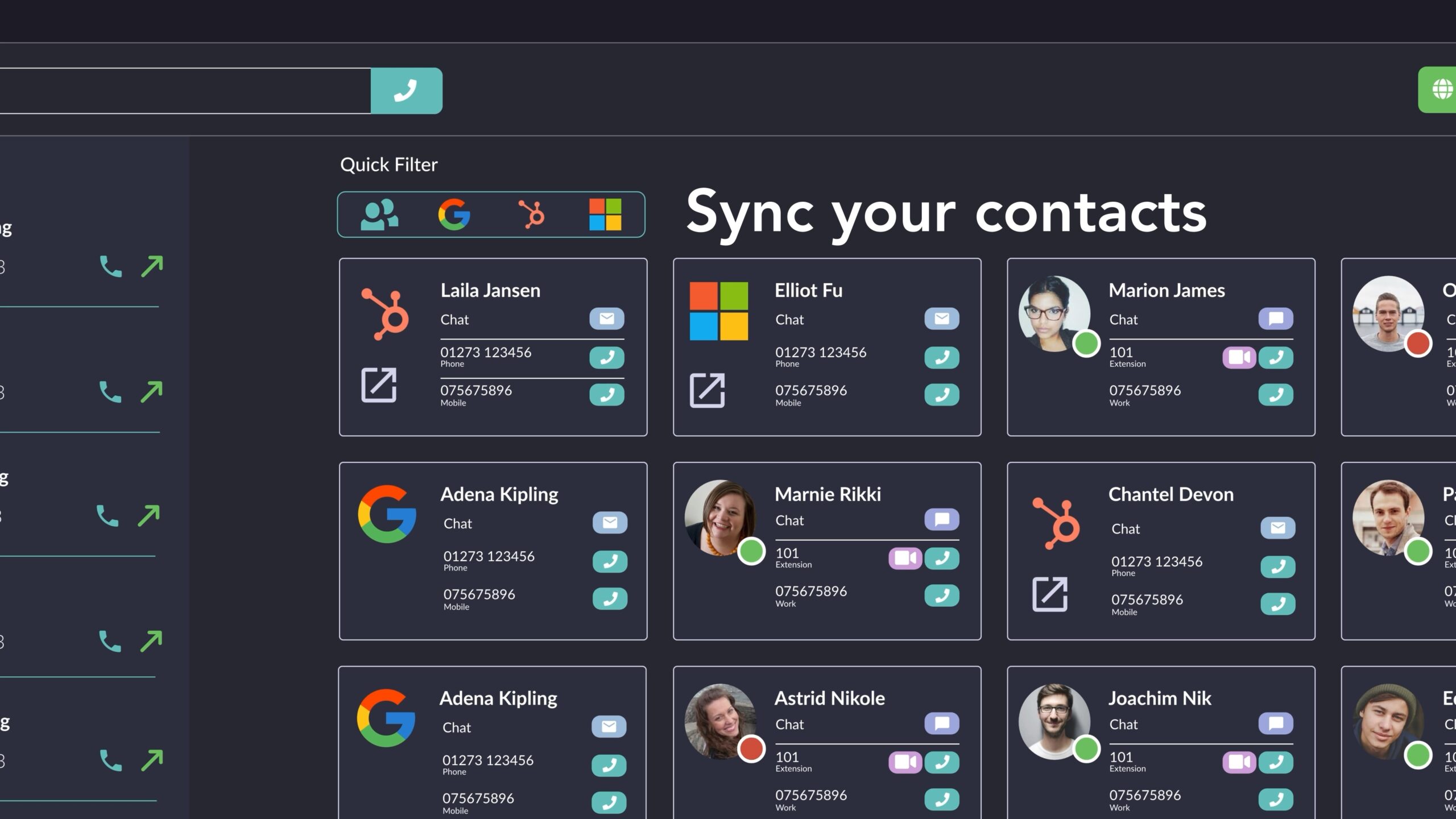 Connect Contact Sync